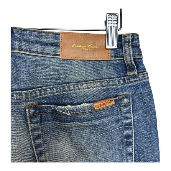 Joes Vintage Reserve 1971 mid rise jeans faux leather trim size 26 - Picture 4 of 7